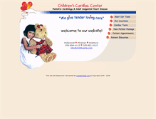 Tablet Screenshot of childhearts.com
